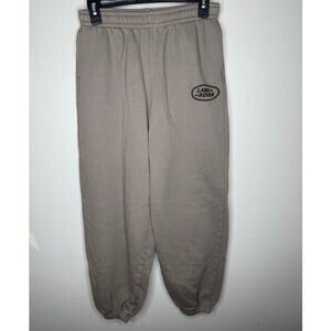 Pacsun Land Rover Light Brown Jogger Sweat Pants Womens Size Small